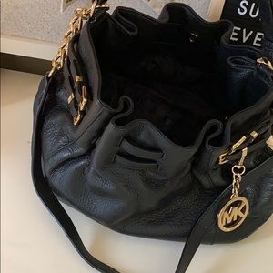 MICHAEL Michael Kors Bags - Michael, Michael Kors Black Leather Handbag MICHAEL Michael Kors Bags - Michael, Michael Kors Black Leather Handbag